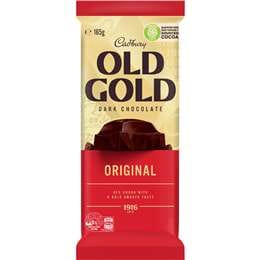 Cadbury Old Gold Original Dark Chocolate Block