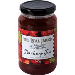The Real Jam Co. Strawberry 500g