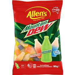 Allen's Mountain Dew Lollies