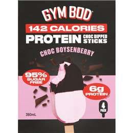 GYMBOD Protein Sticks Boysenberry Chocolate