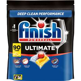 Finish Ultimate Dishwashing Tablets Lemon