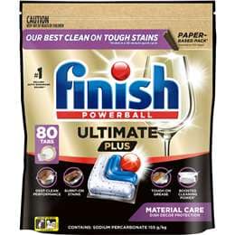 Finish Ultimate Plus Material Care Dishwashing Tablets 80 pack