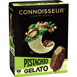 Connoisseur Pistachio Gelato Dessert Sticks