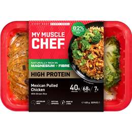 My Muscle Chef Mexican Pulled Chicken & Brown Rice