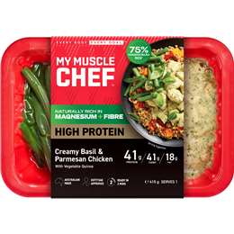 My Muscle Chef Creamy Basil & Parmesan Chicken
