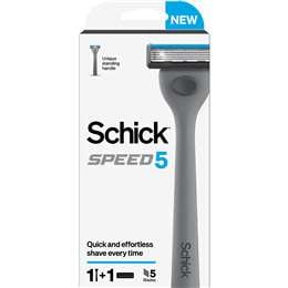 Schick Speed 5 Razor Kit Grey each