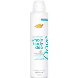 Dove Women Whole Body Deodorant Aerosol Sea Mist & Peony 230ml