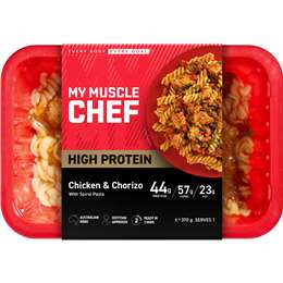 My Muscle Chef Chicken & Chorizo Spiral Pasta