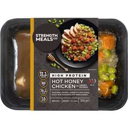 Strength Meals Co Hot Honey Chicken & Sweet Potato
