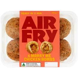 Air Fry Marry Me Chicken Bombs
