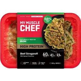 My Muscle Chef Beef Stroganoff