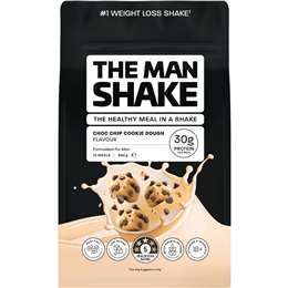 The Man Shake Choc Chip Cookie Dough