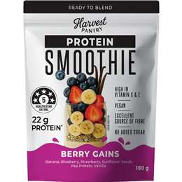 Harvest Pantry Protein Smoothie Berry Gains