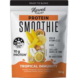 Harvest Pantry Protein Smoothie Tropical Immunity