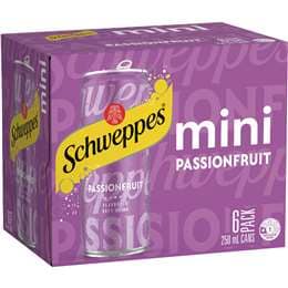 Schweppes 250 mlx6 pack