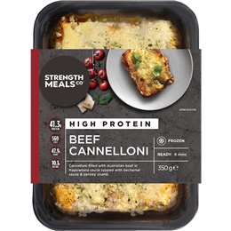 Strength Meals Co Beef Cannelloni