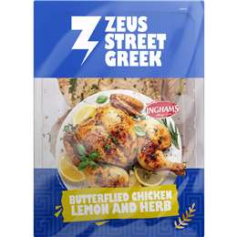 Zeus Street Greek Butterflied Chicken Lemon & Herb