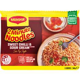 Maggi 2 Minute Noodles Sweet Chilli & Sour Cream