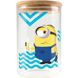 Minions Glass Canister<br>Stuart each