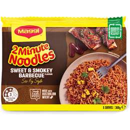 Maggi 2 Minute Noodles Sweet & Smokey Barbecue