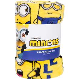 Minions Fleece Throw Rug  each