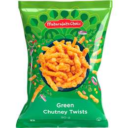 Maharajah's Choice Green Chutney Twists