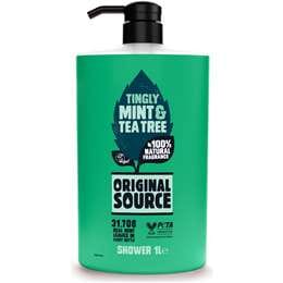 Original Source Body Wash Tingly Mint & Tea Tree 1L