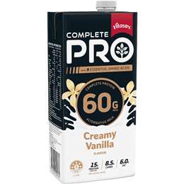 Vitasoy Complete Pro Vanilla Protein Alternative Long Life Milk UHT 1L