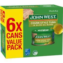 John West 95 gx6 pack