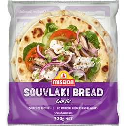 Mission Garlic Souvlaki Bread