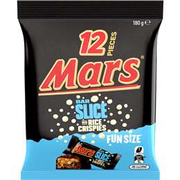 Mars Bar Slice With Rice Crispsies... 180g 12 pack