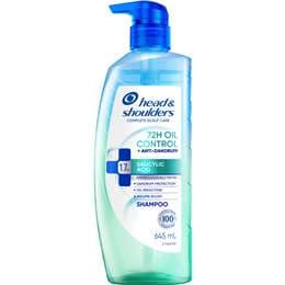 Head & Shoulders 72Hr Oil Control Shampoo 645mL
