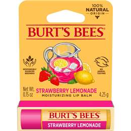 Burt's Bees Moisturising Lip<br>Balm Strawberry... 4.25g