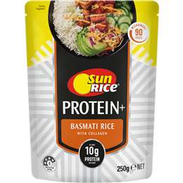 Sunrice Protein Basmati Rice Pouch 250g
