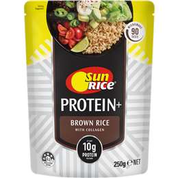 Sunrice Protein Brown Rice Pouch 250g