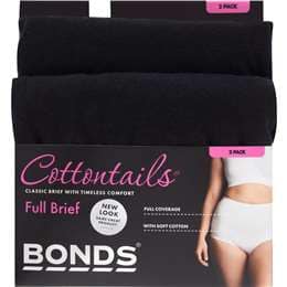 Bonds Ladies Cottontail Full Brief Size 22... 2 pack