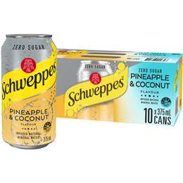 Schweppes 375ml x 10 pack