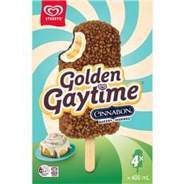 Golden Gaytime Cinnabon<br>Dessert... 400mL 4 pack