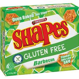 Arnott's Gluten Free Shapes Barbecue