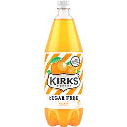 Kirks Orange Sugar Free 1.25l