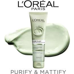 L'oreal Paris Pure Clay Eucalyptus Purifying Cream Wash