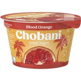 Chobani Blood Orange Greek Yogurt Limited Batch 170g