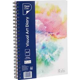 Paperclick A4 Visual Art Diary 120 Pages