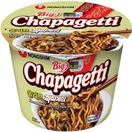 Nongshim Chapagetti Big Bowl Korean Black Noodle 114g