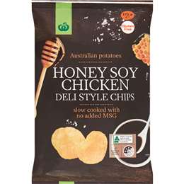 Woolworths Honey Soy Chicken Deli Style Chips