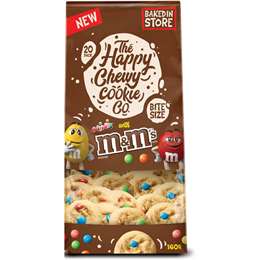 Happy Chewy Cookie Co Mini Cookies M&ms