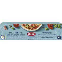 Barilla Pasta Gluten Free Spaghetti Gluten Free