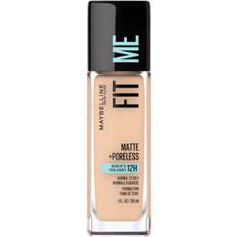 Maybelline Fit Me Matte & Poreless Foundation - Creamy Beige 122 30ml