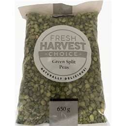 Fresh Harvest Green Split Peas 650g