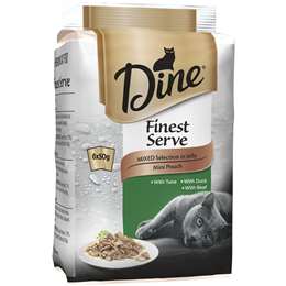 Dine Finest Serve Mixed Selection In Jelly Mini Pouch